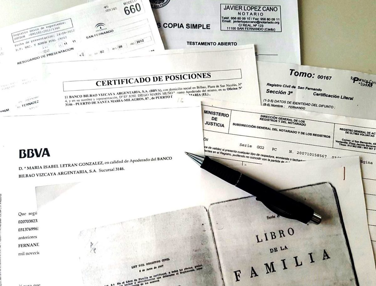 ACEPTACION DE HERENCIA